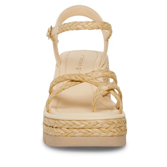 Madden Girl Shoes Madden Girl Vault Wedge Platform Sandals Natural